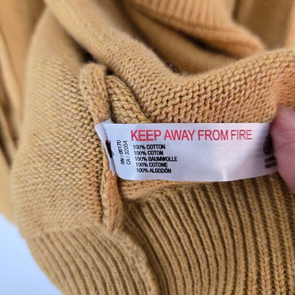 FREE PEOPLE WOMEN'S solar cardigan sweater set gold heather Size M NEW - Picture 9 of 12